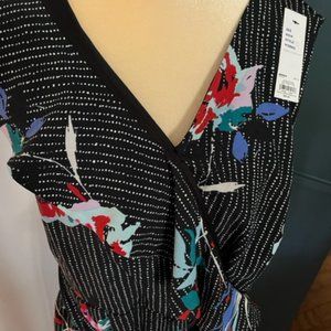 NEW Apt. 9 Black and Red Jumpsuit